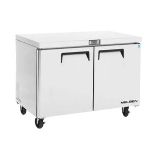 Mesón Refrigerado 2 Puertas Acero 487L MGF8403-MR60"