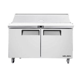 Mesón Saladette 2 Puertas Acero 487L MSF8303-MSALD60"