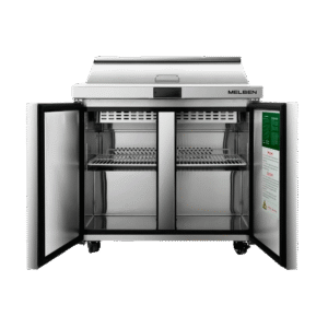 Mesón Saladette 2 Puertas Acero 379L MSF8302-MSALD48"