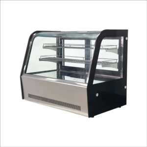 VITRINA SOBREMESA CURVA 160 L