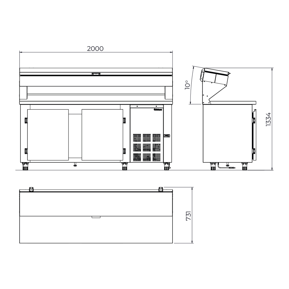 MESÓN DE PREPARACIÓN - GBPZ200 - Imagen 2