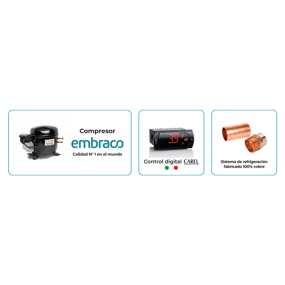 CONGELADOR ACERO INOX. 1000L - AF10G - Imagen 3