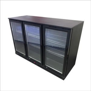 COOLER MESÓN 3 PUERTAS VIDRIOS CORREDERA 320L - 6EI412