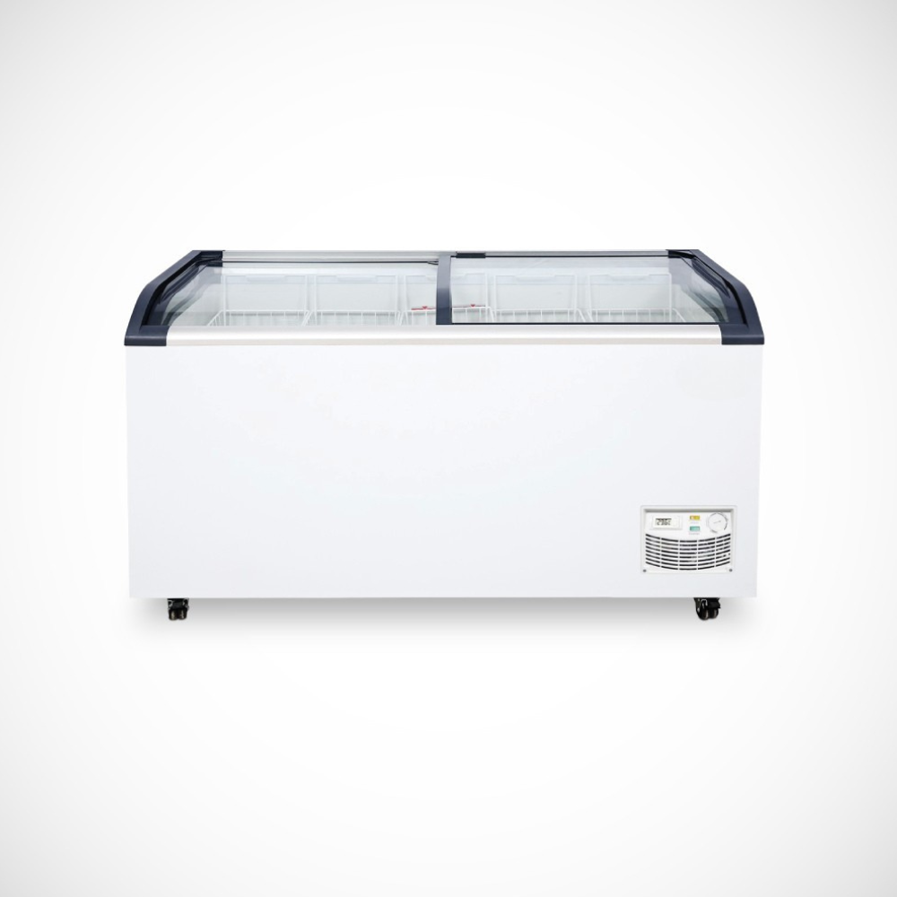 CONGELADOR DUAL TIPO ISLA VIDRIO CURVO DE 470 L - SD520Q